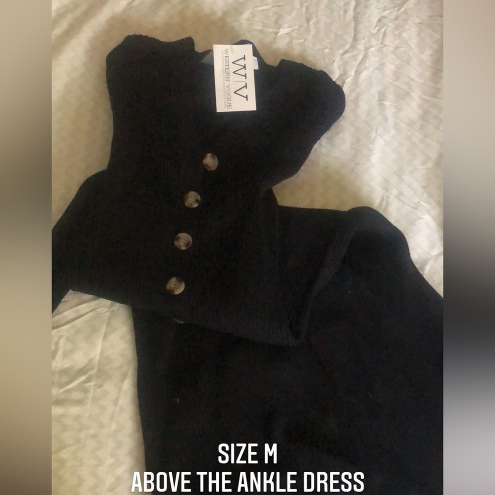 Button up dress
